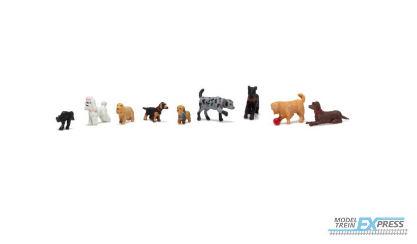 Woodland A1972 HO Dogs & Cat