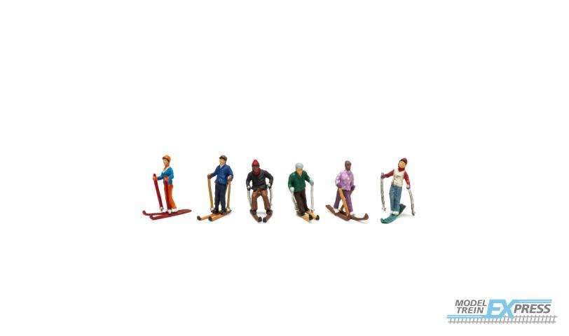 Woodland A2222 N-scale Snow Skier