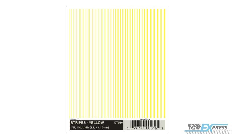 Woodland DT516 Stripes - Yellow