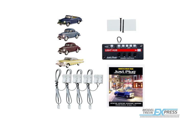 Woodland JP5907 Cruising Vehicles (4 types, 1 each) Value Pack