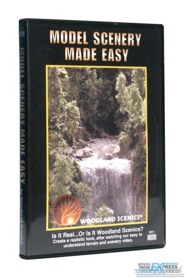Woodland R973 SCENERY MADE EASY DVD