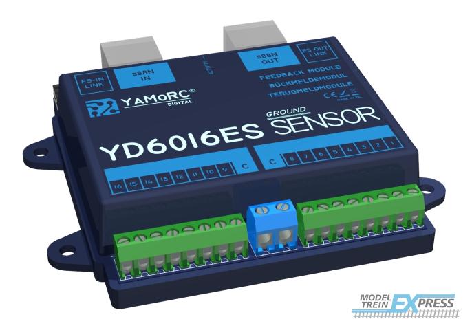 YaMoRC YD6016ES-GND s88N terugmeldmodule met ground-inputs