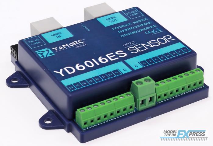 YaMoRC YD6016ES-OPTO s88N terugmeldmodule met opto geÏsoleerde AC-inputs