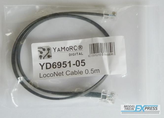 YaMoRC YD6951-05 LocoNet kabel 0,5 m