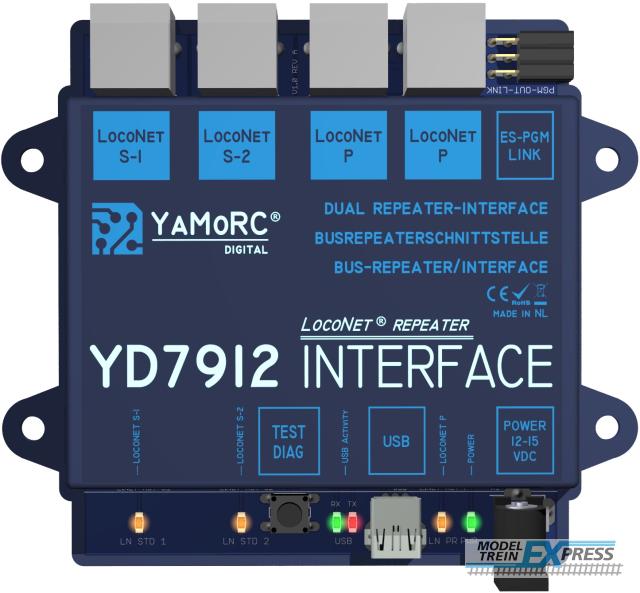 YaMoRC YD7912 LocoNet Repeater-Interface