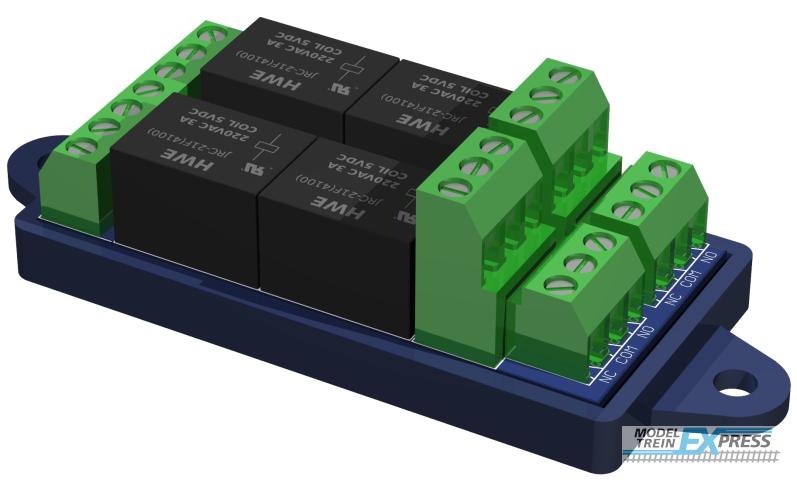 YaMoRC YD8290 4-voudige relais-interface voor YD8248