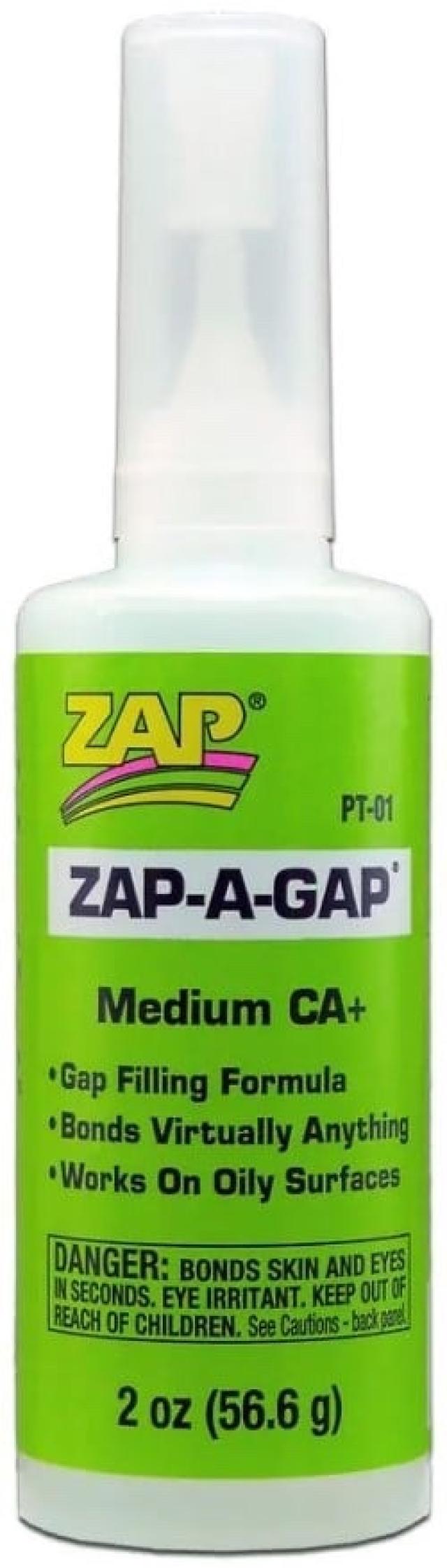 ZAP (lijm) PT01 ZAP A GAP CA+        (GROEN)    2OZ