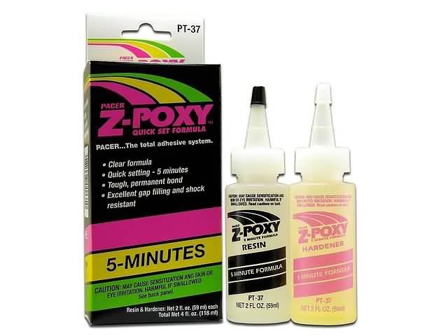 ZAP (lijm) PT37 ZAP 5 MINUTE Z-POXY             4OZ
