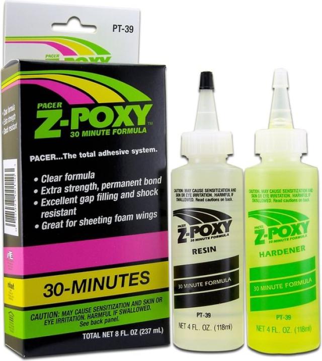 ZAP (lijm) PT39 ZAP 30 MINUTE Z-POXY            8OZ