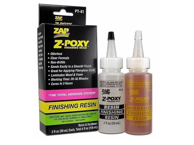 ZAP (lijm) PT41 ZAP Z-POXY EPOXY RESIN          4OZ