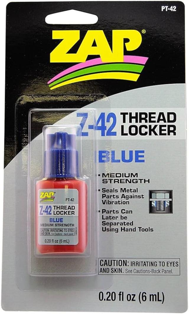 ZAP (lijm) PT42 ZAP Z-42 THREAD LOCKER     0.2FL.OZ