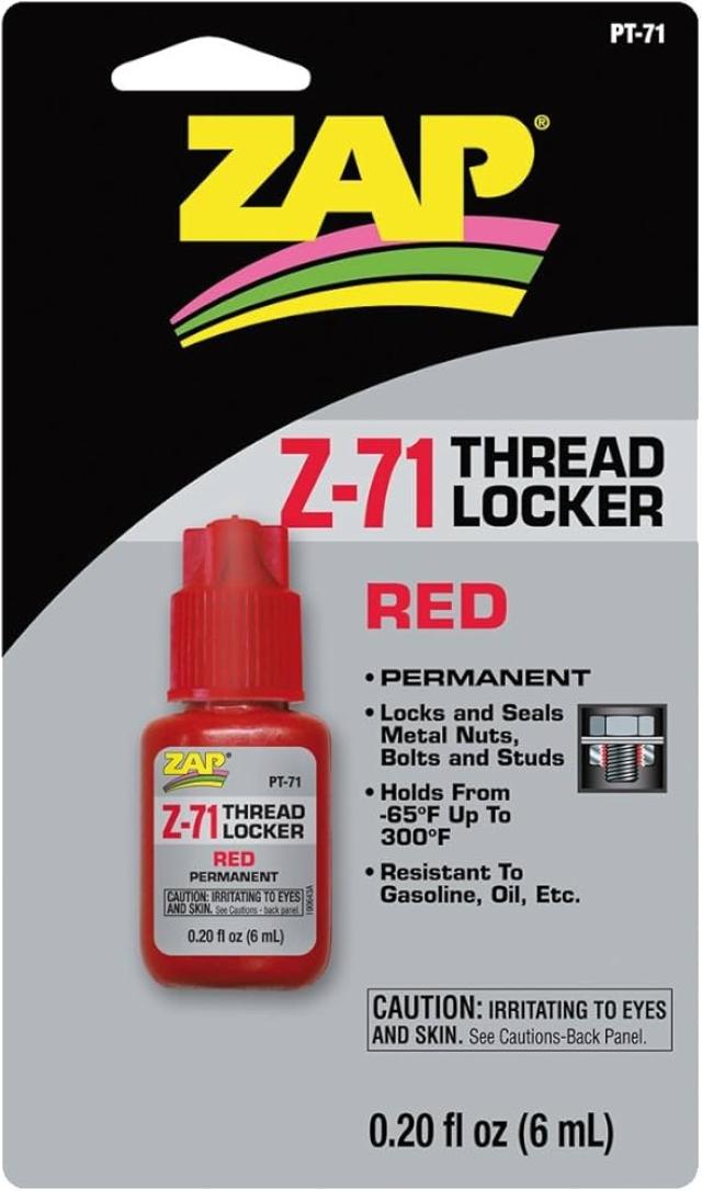 ZAP (lijm) PT71 ZAP Z-71 PERMANENT THREAD LOCKER